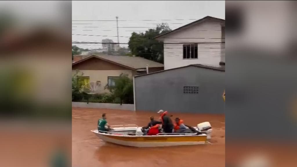 URGENTE: Enchentes assolam o Paraná e deixam Santa Catarina em alerta máximo
