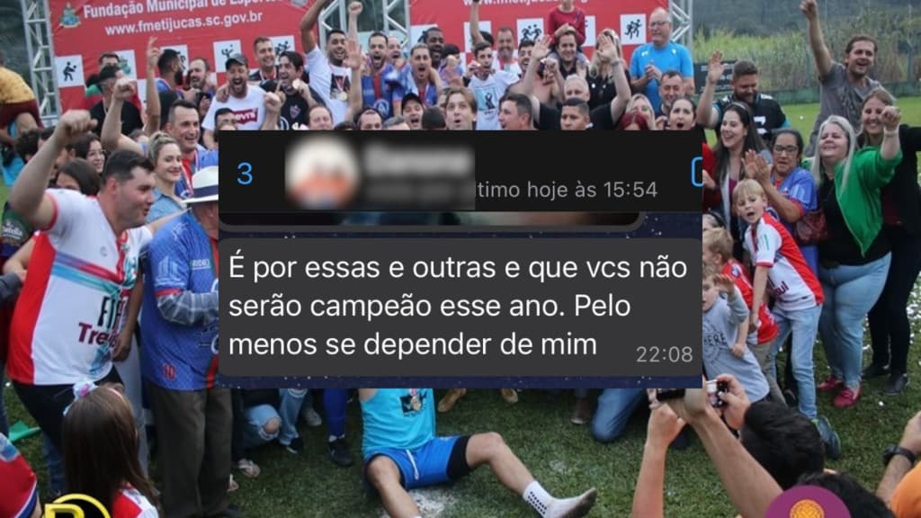 Polêmica em Tijucas: secretário ameaça deixar o cargo e campeonato poderá ser suspenso