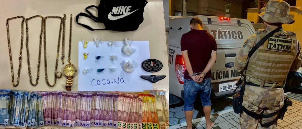 PM prende traficante no Jardim Progresso, em Tijucas