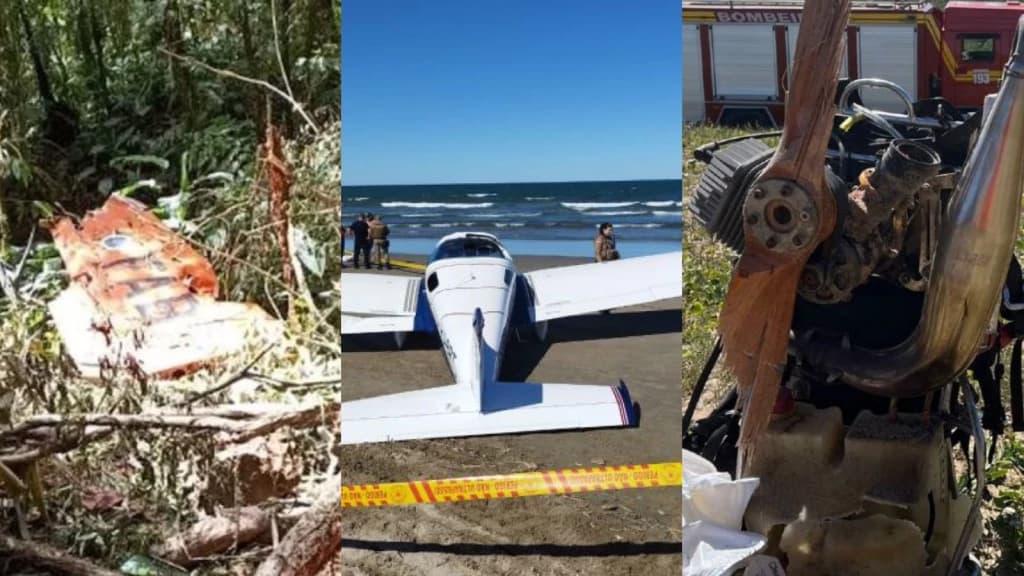 Santa Catarina teve três mortes em acidentes aéreos em menos de 2 semanas