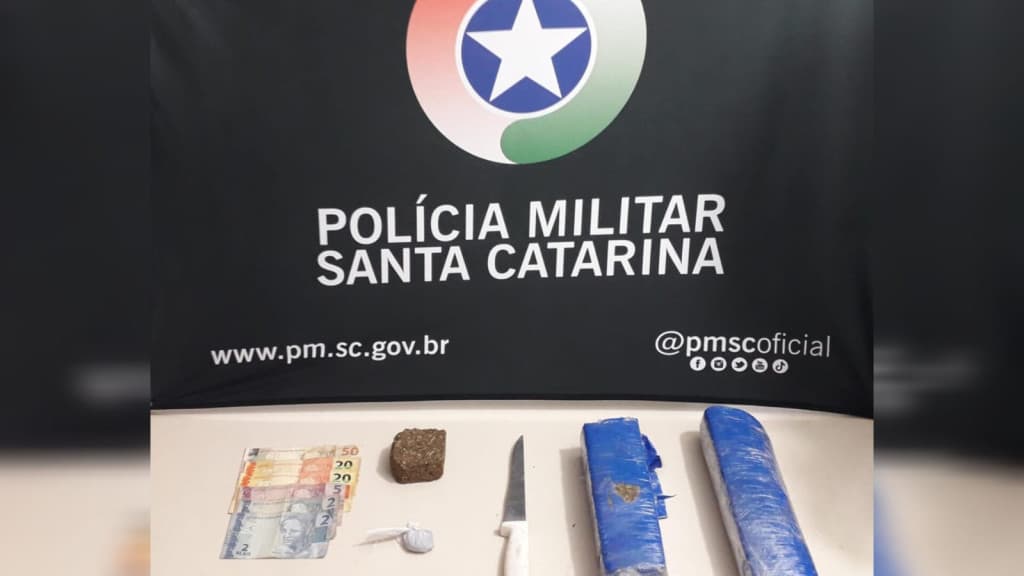 “Casal do crime” é preso por tráfico de drogas em Bombinhas
