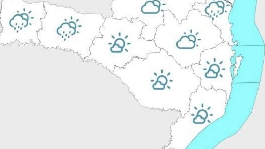 Semana começa com sol em SC mas tempo volta a mudar já nesta terça (21)