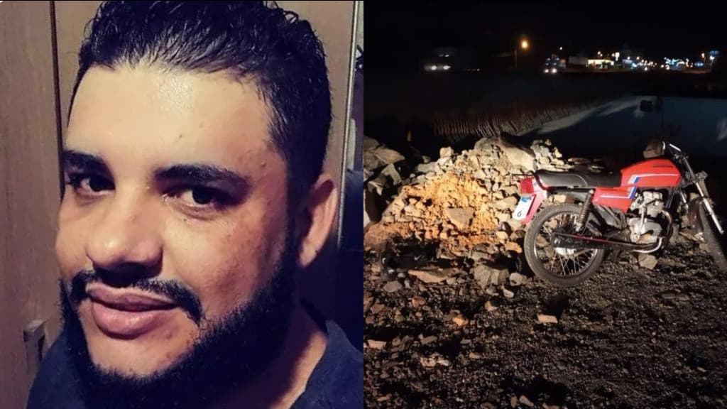 Homem morre após grave acidente de moto