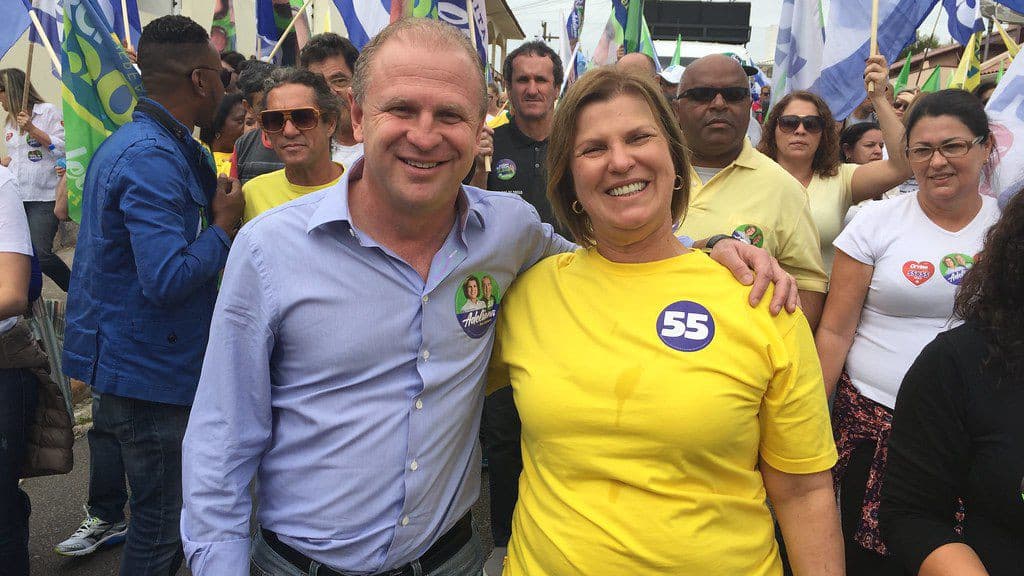 Adeliana conta com apoio de aliado do PT