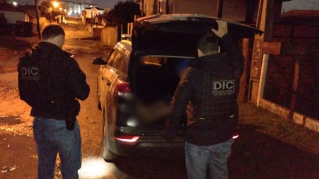 Caçada policial captura suspeitos de assassinato