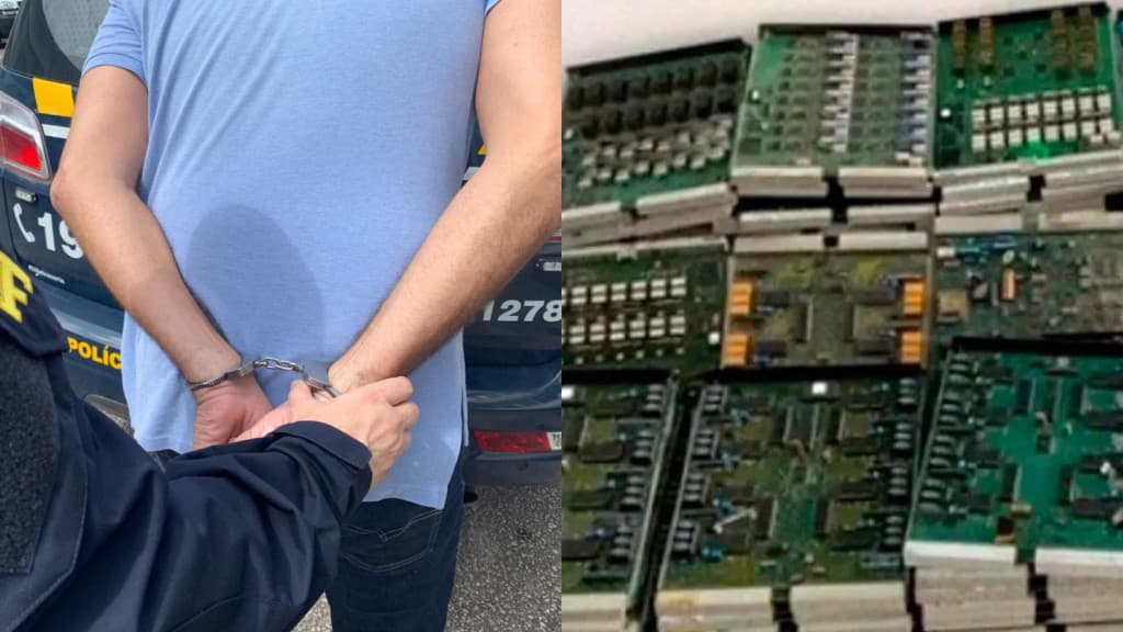 Ladrão de telefonia do Paraná é detido em Santa Catarina e morre na prisão