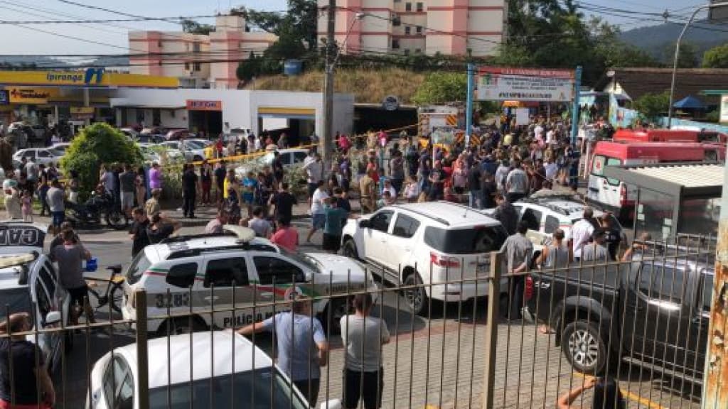 Itapema cancela aulas nas creches após atentado em Blumenau