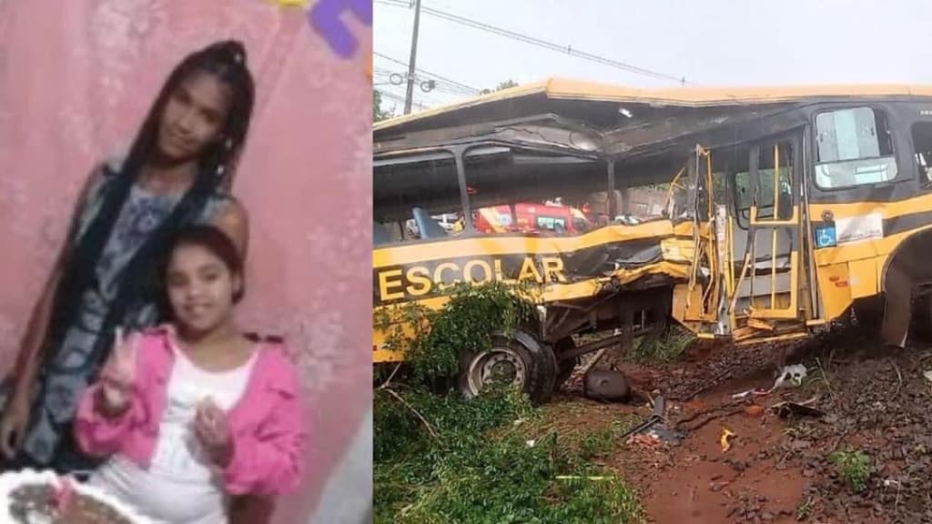 Primas são identificadas como vítimas fatais de acidente entre ônibus da Apae e trem
