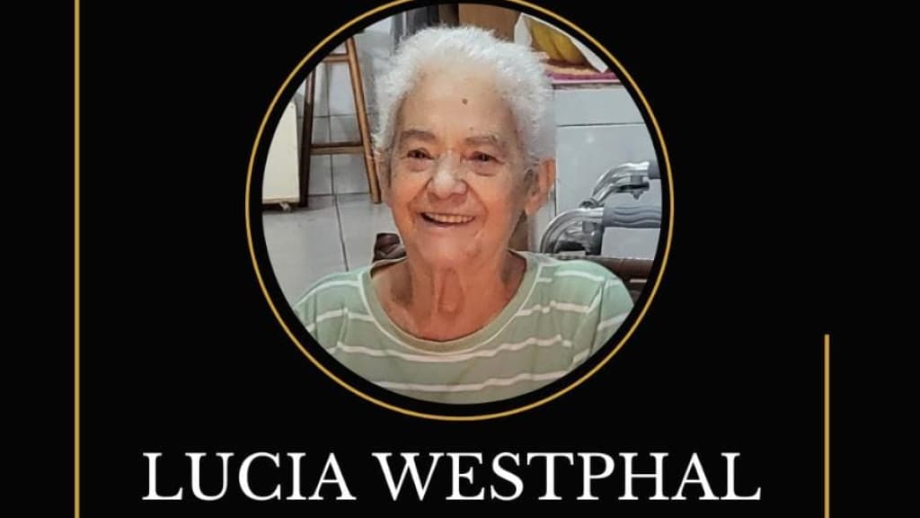 Nota de pesar da senhora Lucia Westphal