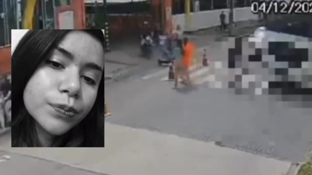 Identificada jovem de 18 anos atropelada por caminhão na faixa de pedestres