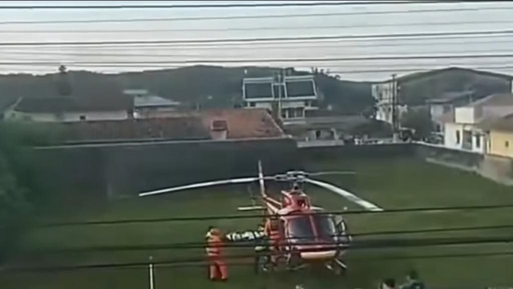 Grave acidente com lancha em Porto Belo deixa vítima com amputação