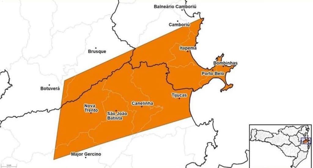 PERIGO: Defesa Civil alerta para granizo na região nas próximas horas