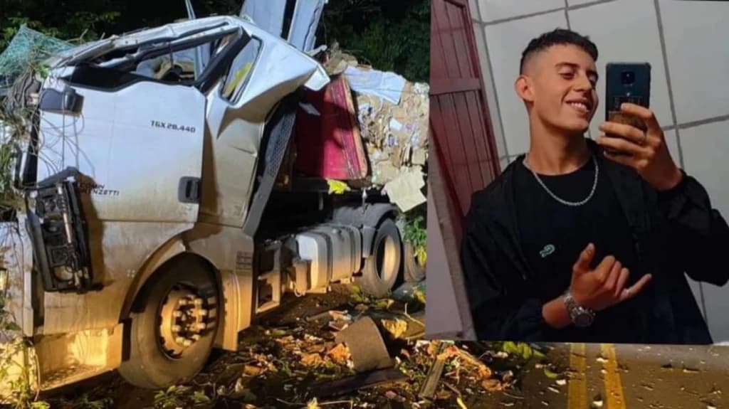 Identificada vítima de acidente com caminhão na SC-135