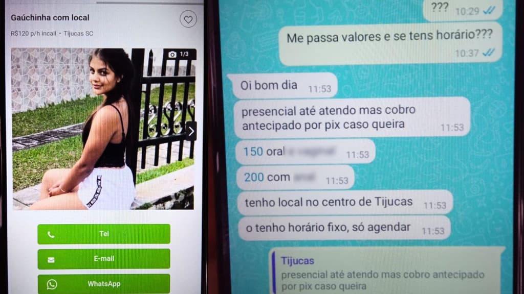 Morador de Tijucas cai em golpe de “profissional do sexo”