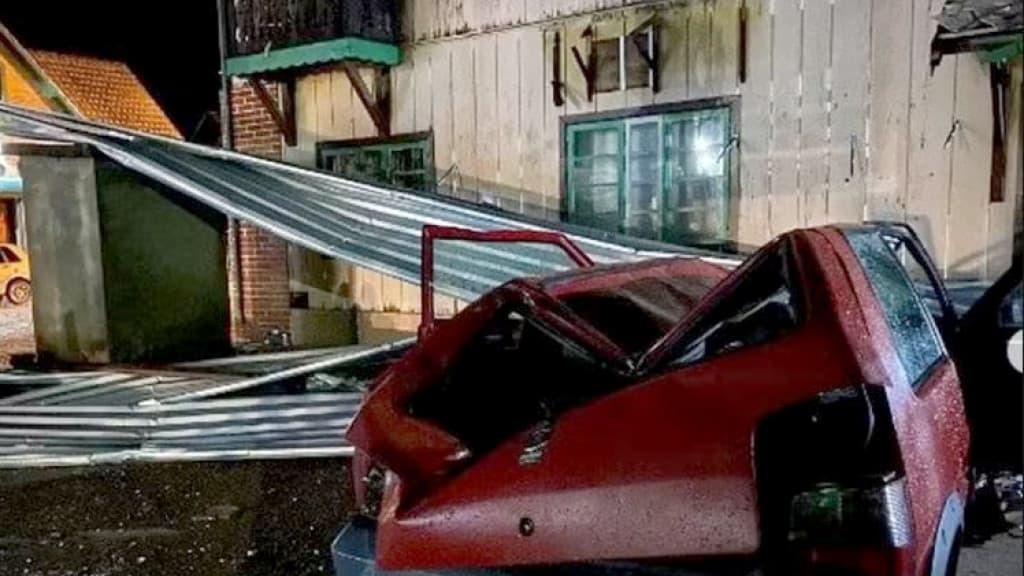 Fortes chuvas deixam rastro de destruição no Vale do Itajaí