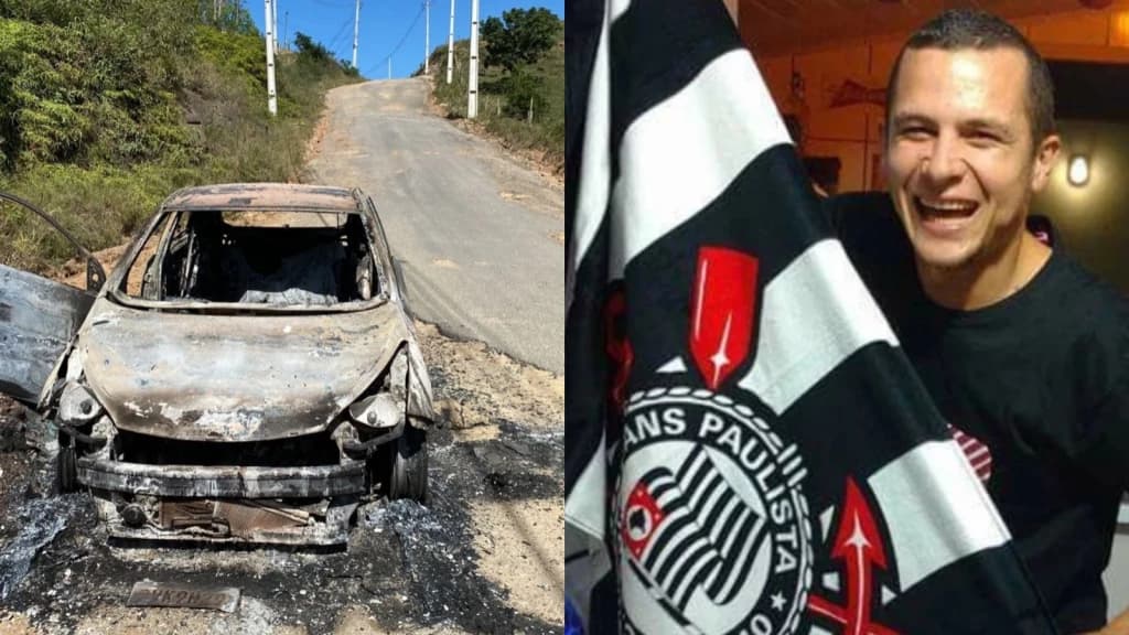 Carro usado em assassinato em Tijucas é encontrado queimado