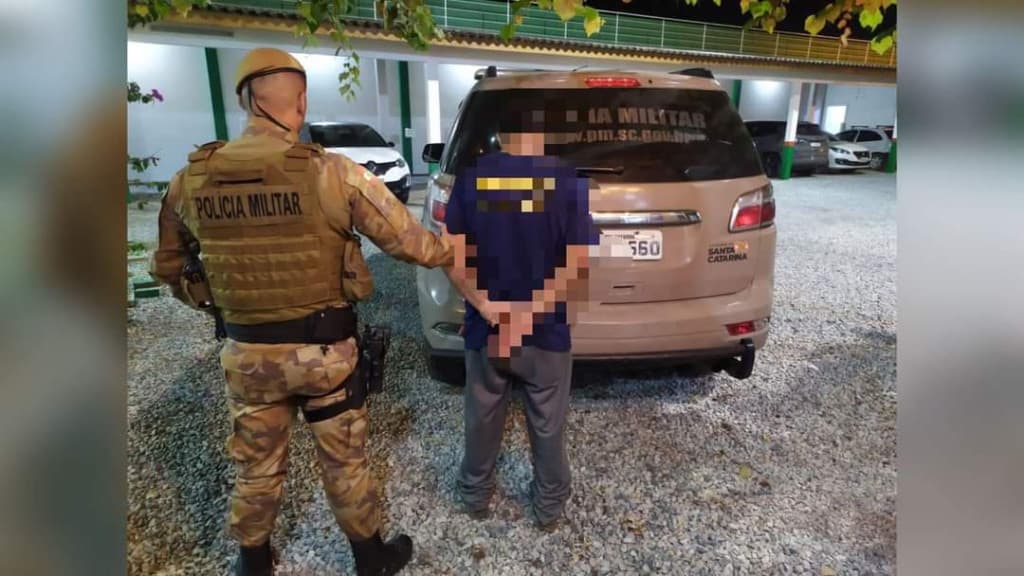 Homem foragido da justiça é capturado em Itapema