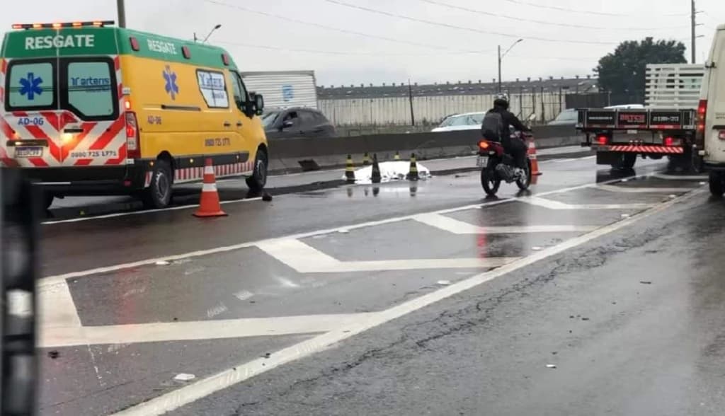 Motociclista morre em acidente na BR-101 em Itajaí