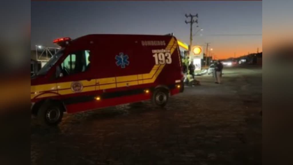 Acidente na SC-410, em Canelinha, deixa motociclista gravemente ferido