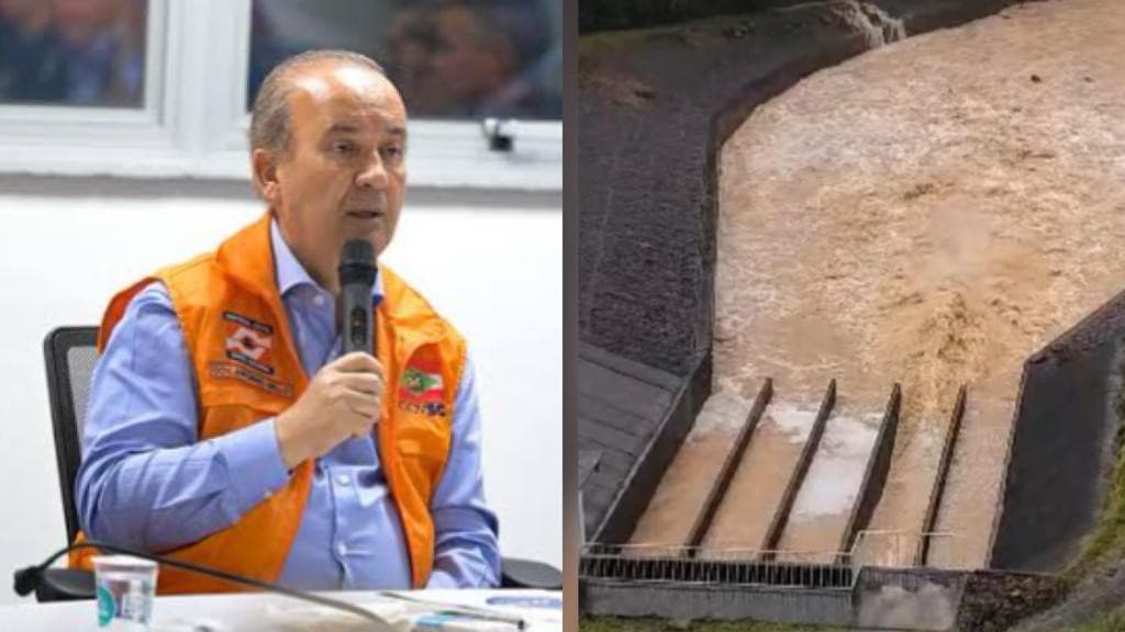 URGENTE: Governador Jorginho Mello ordena fechamento de comporta em barragem de Ituporanga