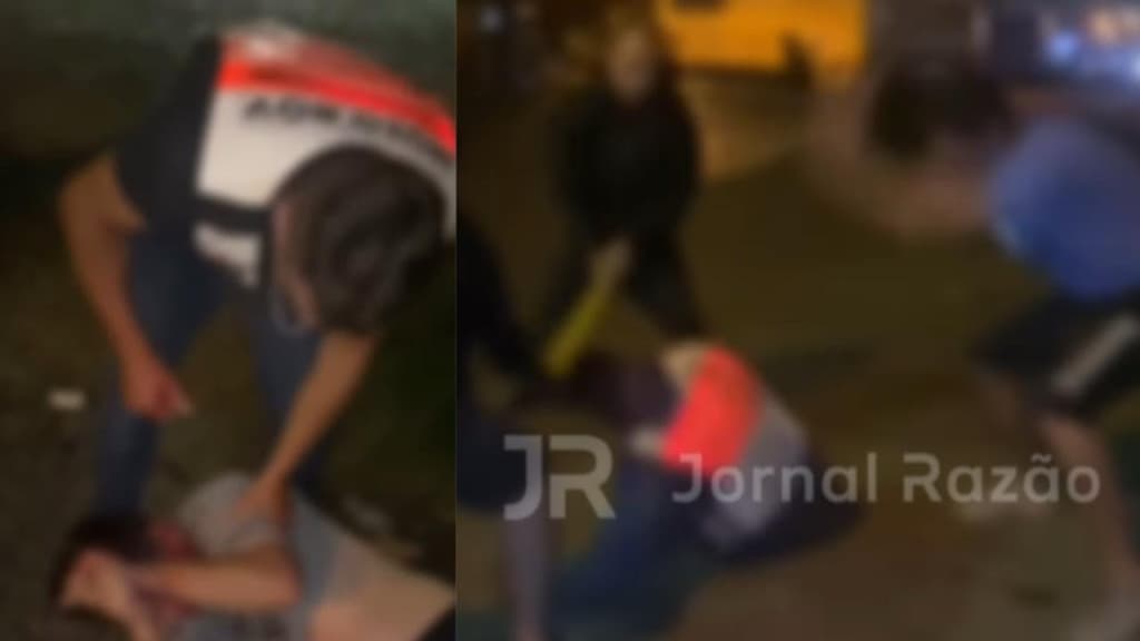 Após agredir homem bêbado, motoboy é espancado por membros de facção criminosa em SC