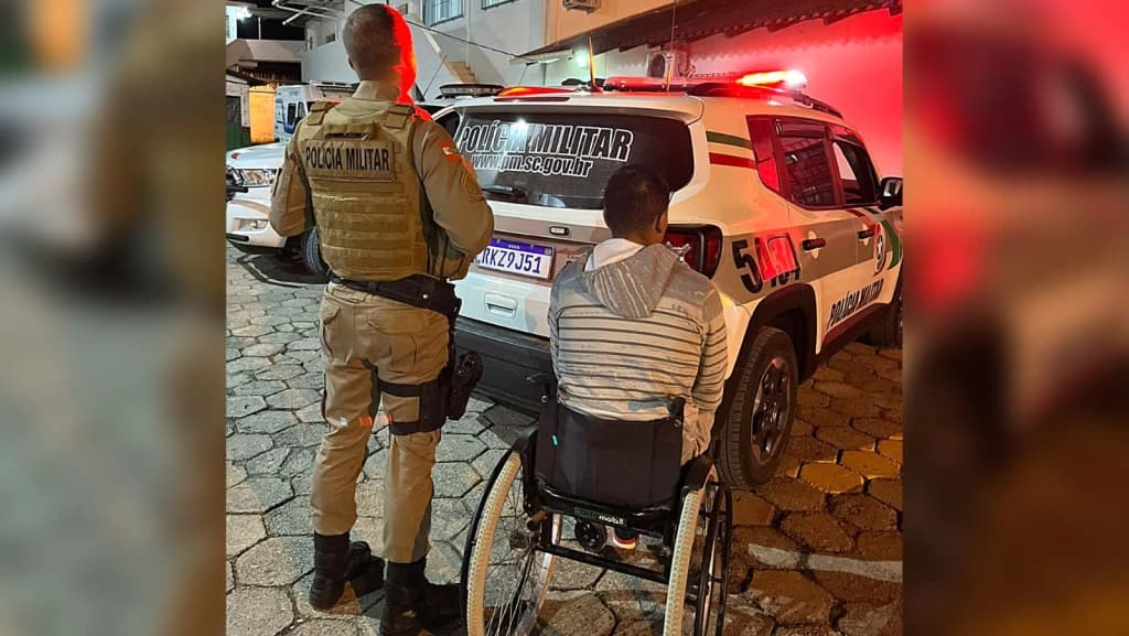 Cadeirante é preso por homicídio em São João Batista