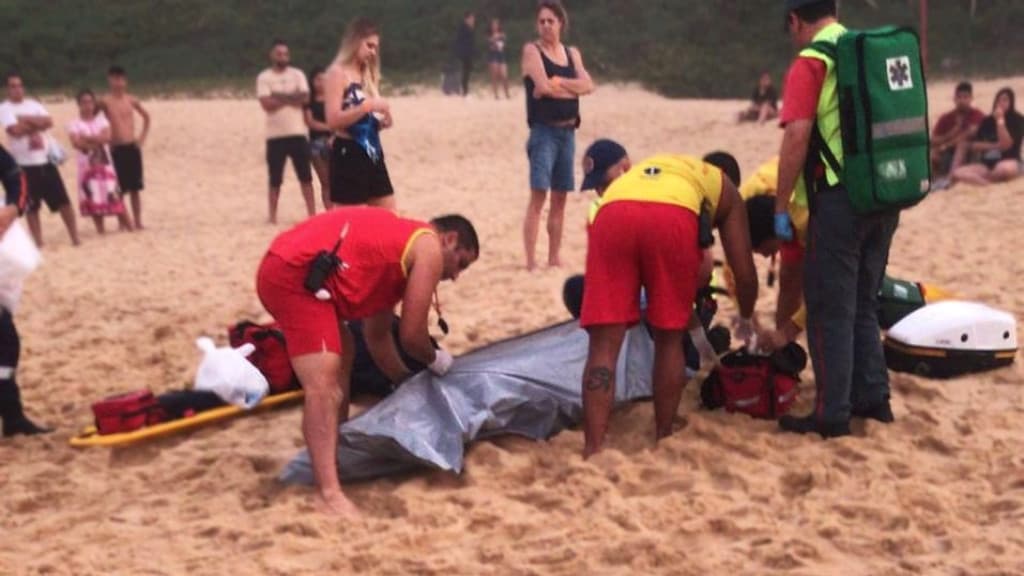 Turista do Paraná morre afogado em Balneário Camboriú