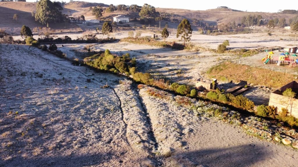 Santa Catarina registra recorde de temperatura com -10,9ºC, a mais baixa em quase meio século