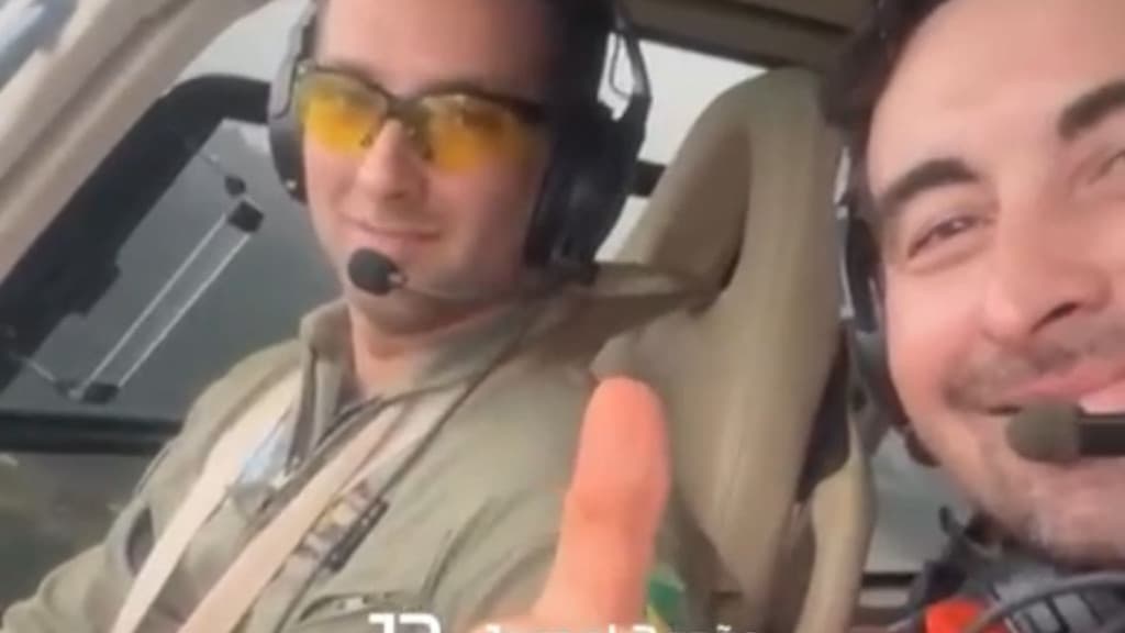 Em poucas horas, helicóptero com voluntários de SC resgatam centenas de pessoas no Rio Grande do Sul