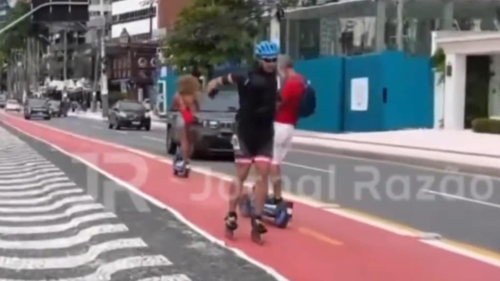 Identificado suspeito de agressão em ciclofaixa de Balneário Camboriú