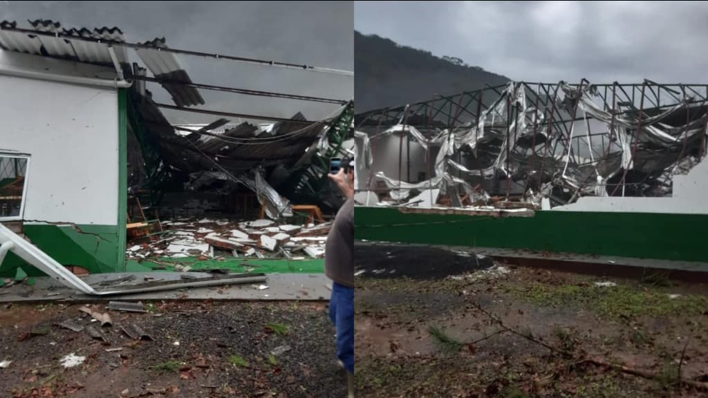 Tornado devastador atinge cidade de SC
