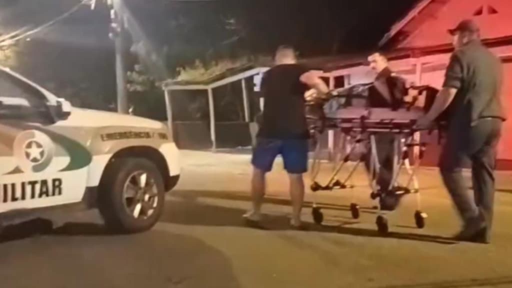Criança e mulher são atropeladas por carro em São João Batista