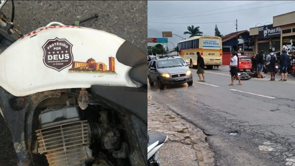 Ônibus “passa por cima” da cabeça e mata motoboy, em Camboriú