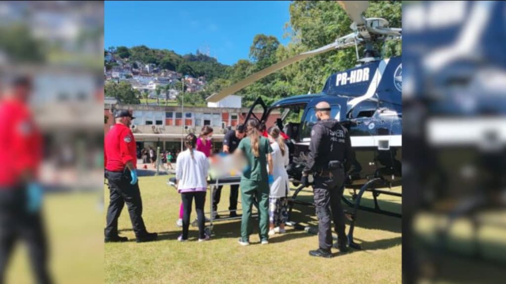 Bebê com 50% do corpo queimado em incêndio não resiste