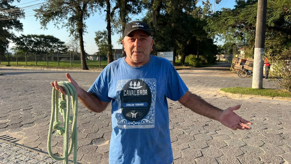 Morador de Tijucas tem cavalo roubado: “deixaram só a corda”