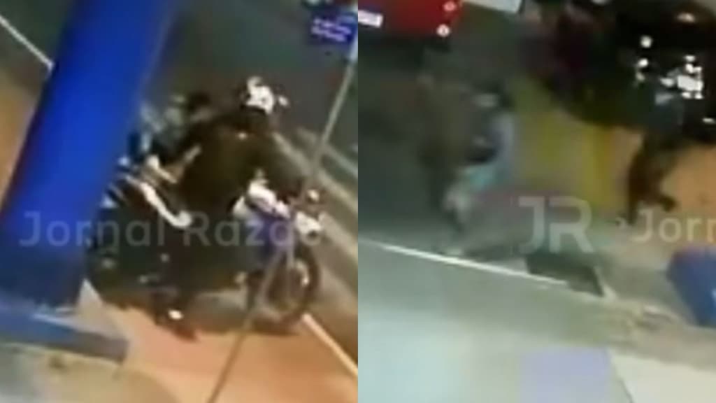 Assaltantes abordam motociclista em São José, mas fogem após vítima falar algo