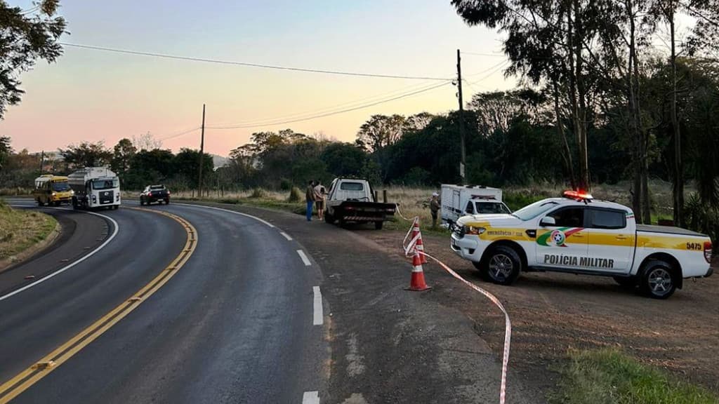 Jovem de 25 anos perde controle em curva e morre na SC-157, em Chapecó