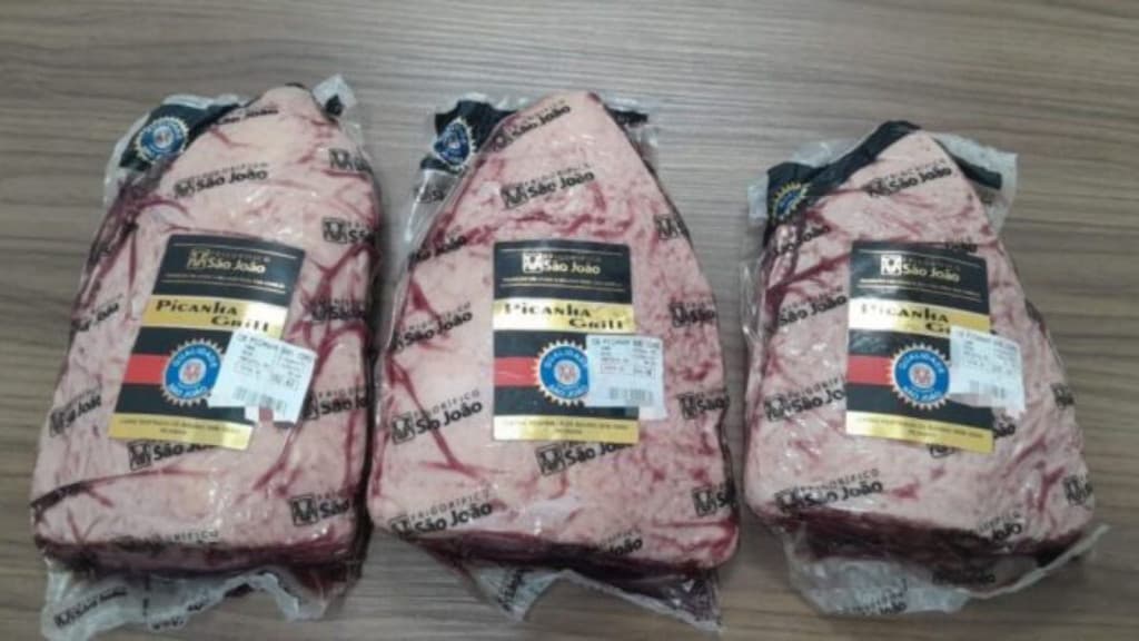Jovem é preso após furtar mais de R$ 400 em picanha