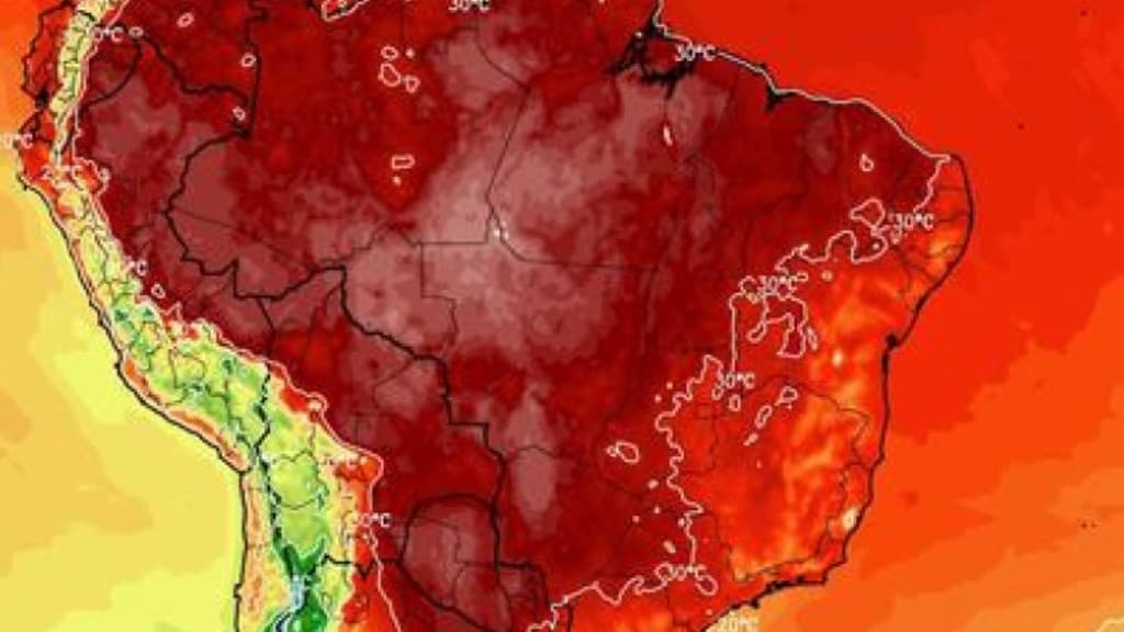 Começo de agosto terá calor de até 40ºC