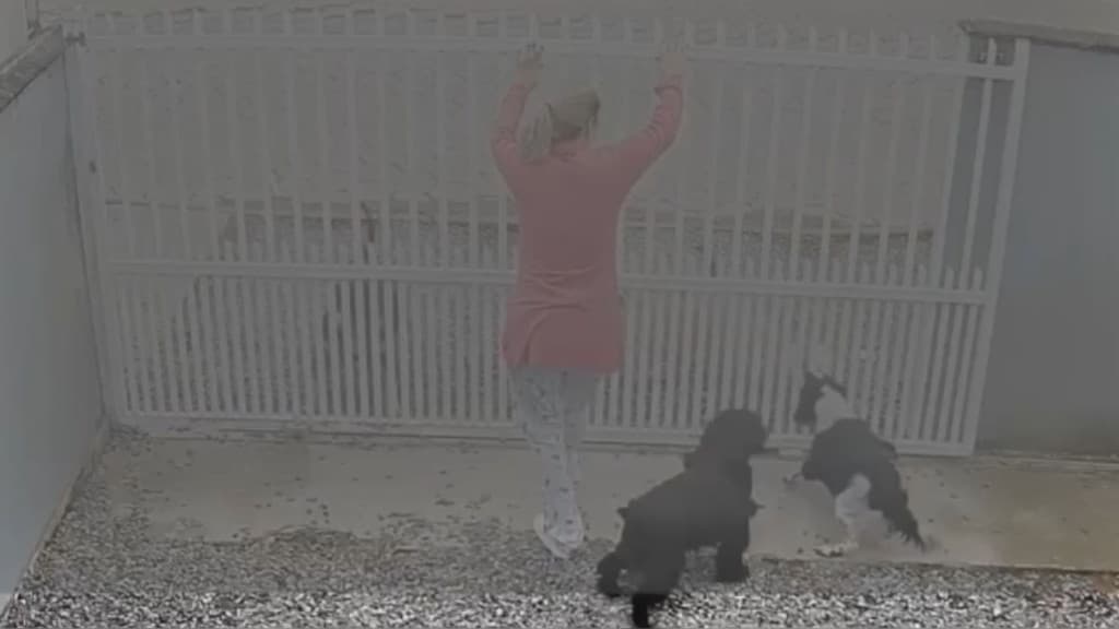 “Portão coberto de sangue”: novas imagens revelam ataque brutal de Pitbulls em SC