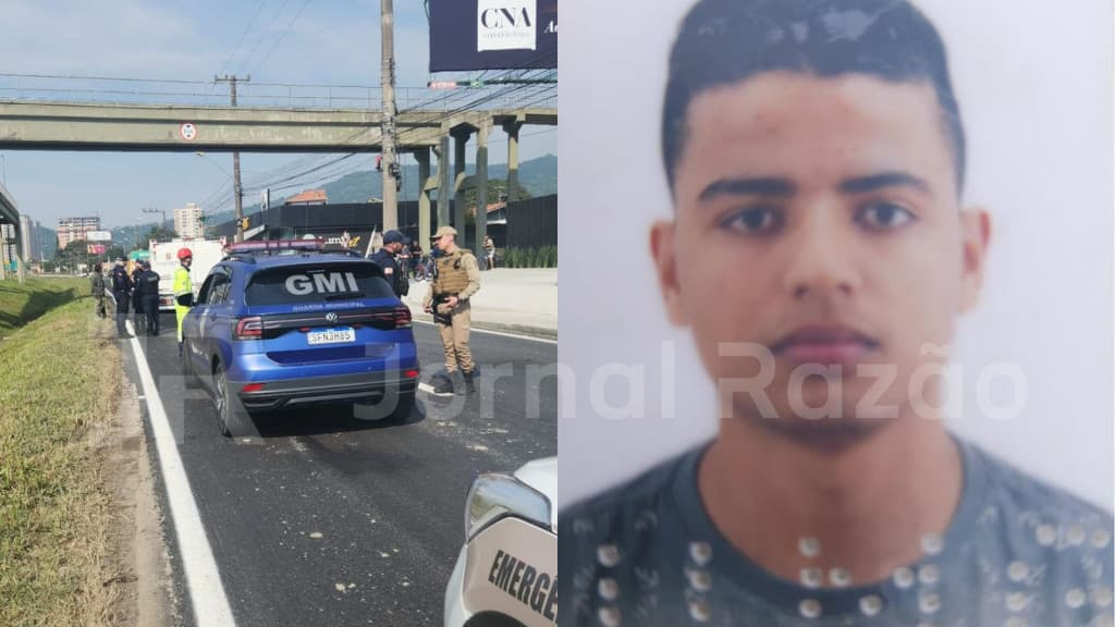 Jovem de 24 anos morre ao cair de passarela na BR-101 em Itapema