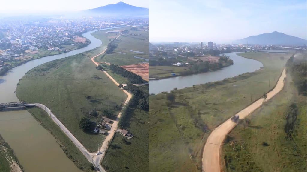A estratégia de Tijucas para desafogar o trânsito do Centro da cidade