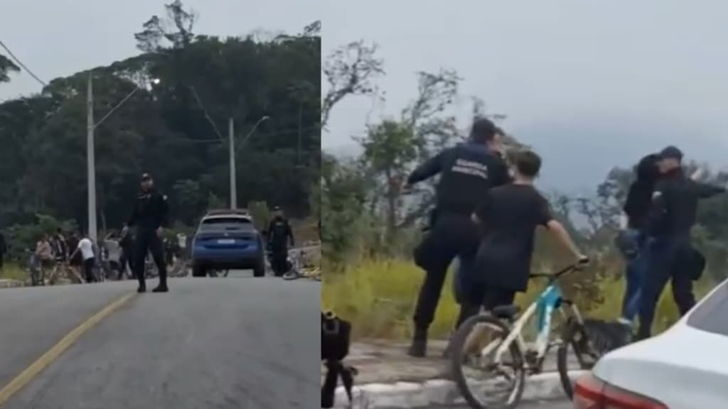 VÍDEO: “Rolezinho” em Itapema termina em abordagem e polêmica