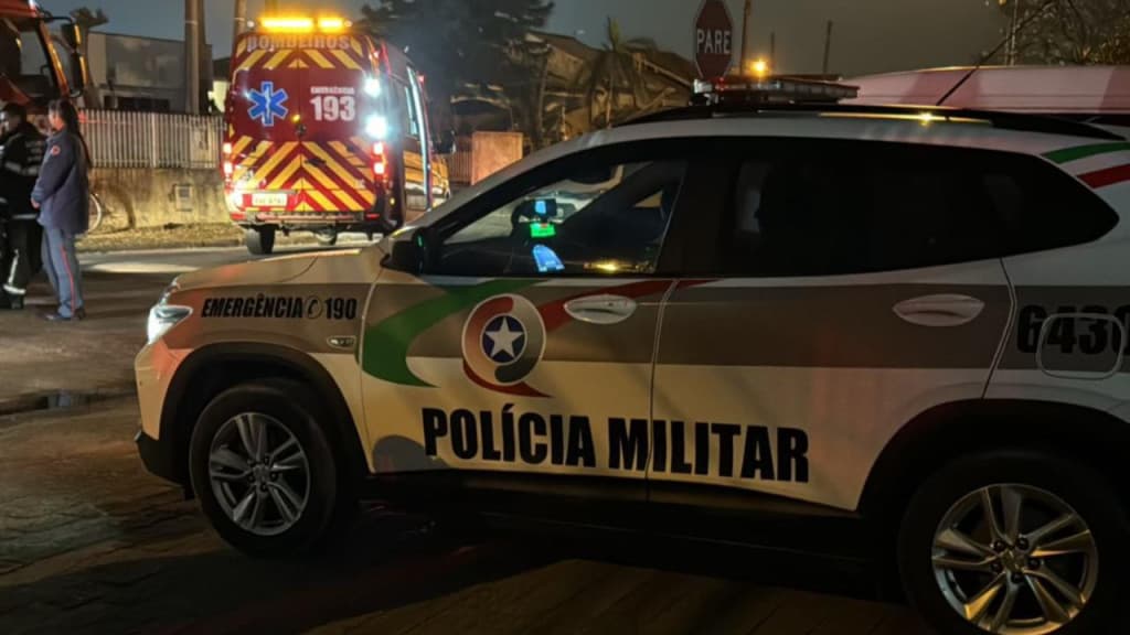 Herdeiro ateia fogo em casa em Tijucas