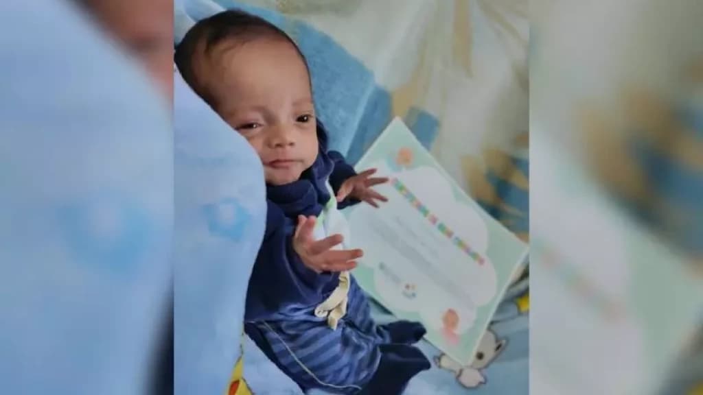 Pequeno Guerreiro: Bebê que nasceu com 950g recebe alta após dois meses na UTI