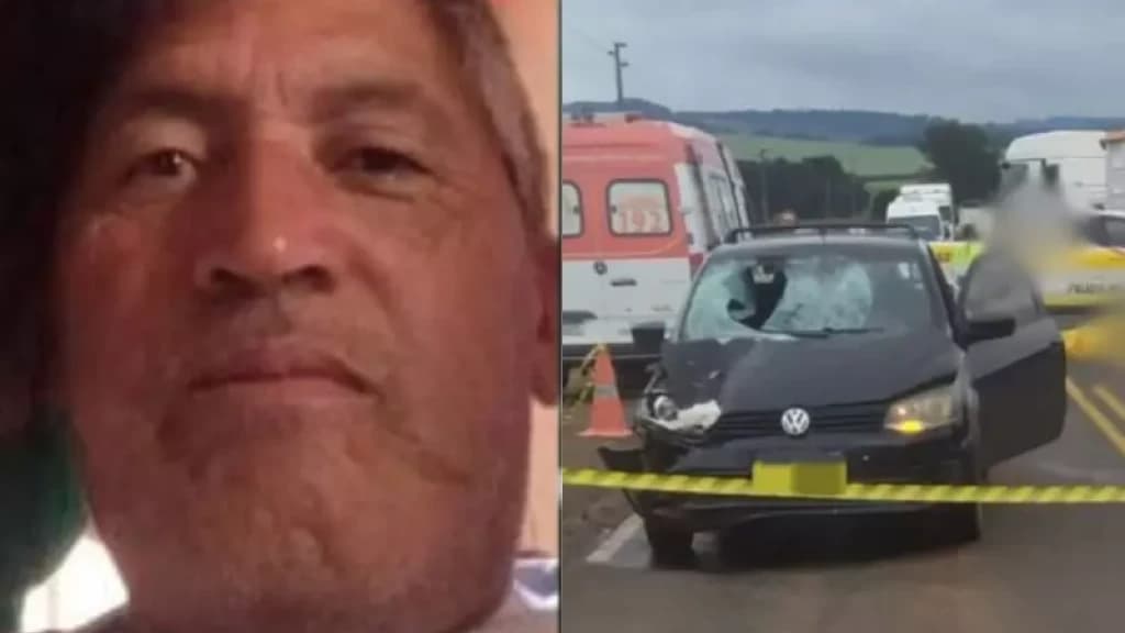 Identificado homem que morreu atropelado por veículo na SC-480