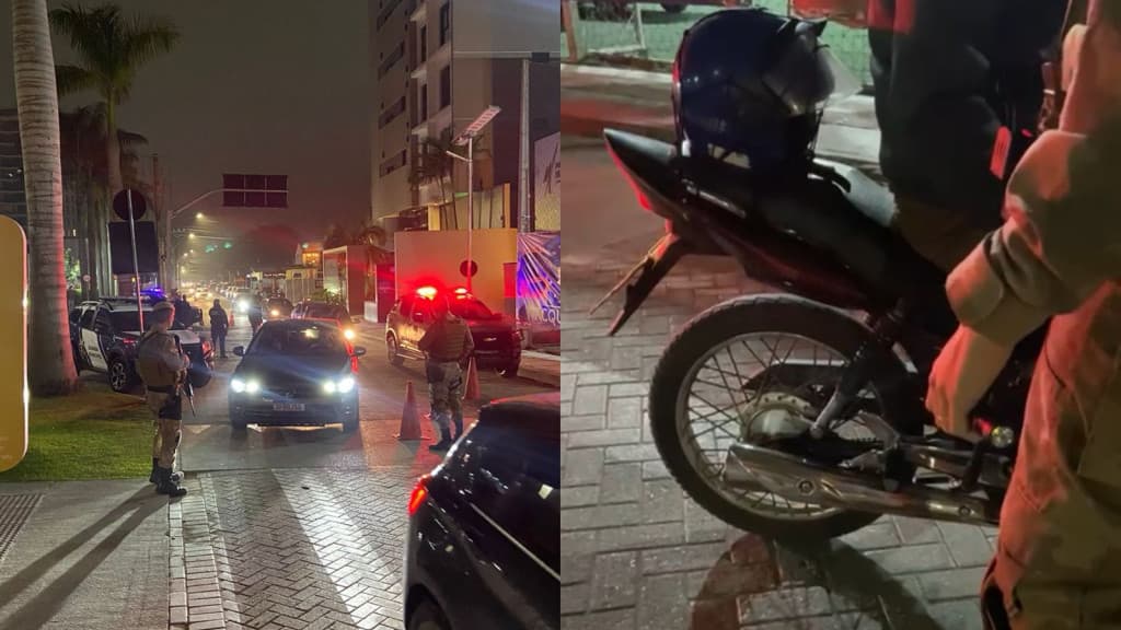“Sem randandandan”: Itajaí tem operação da PM contra motos barulhentas