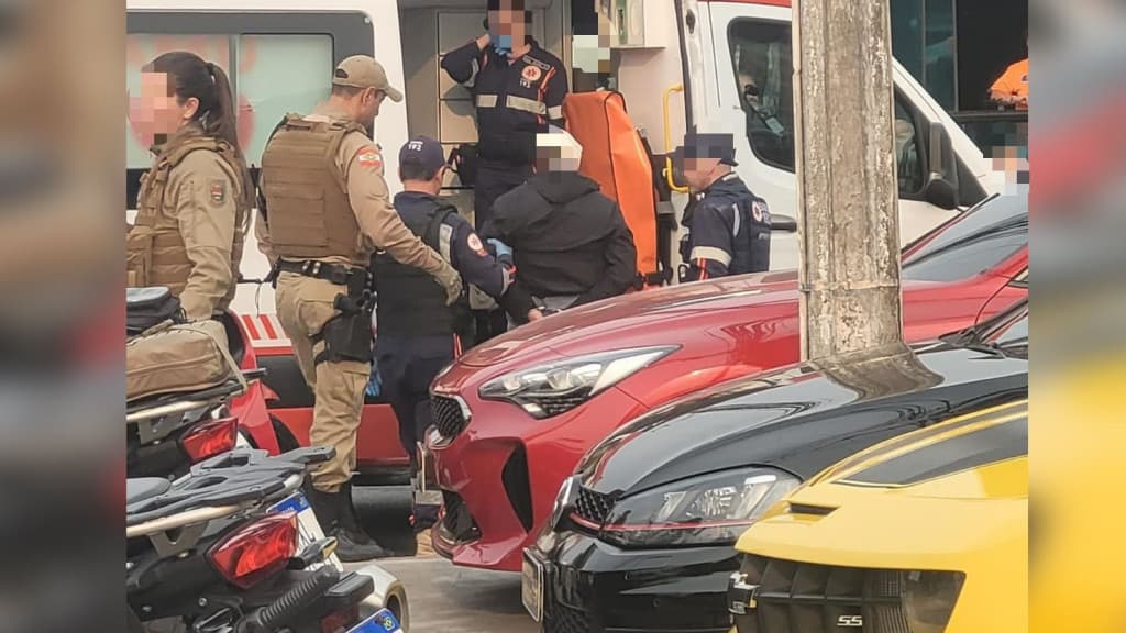 “Salvo de coronhada”: Moradores reagem e evitam assassinato de empresário em Itajaí