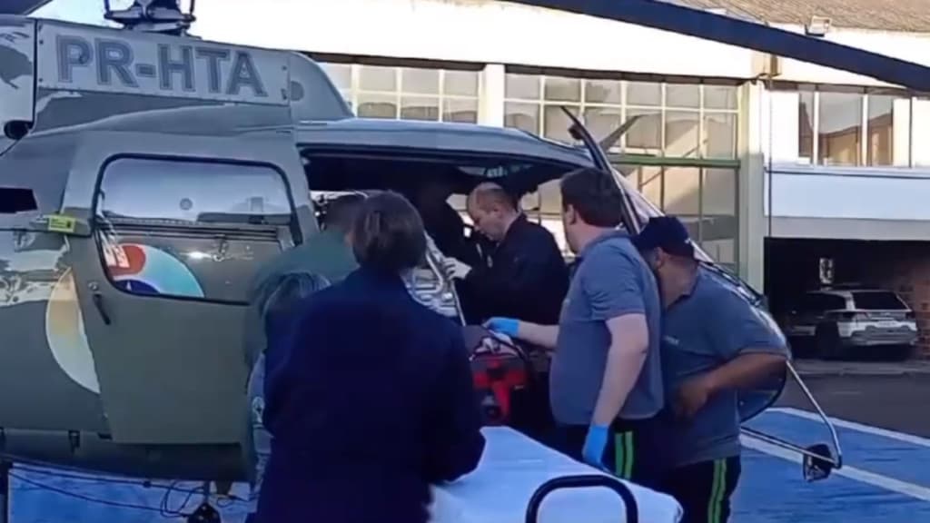 “VOO PELA VIDA”: Heróis salvam recém-nascido durante emergência
