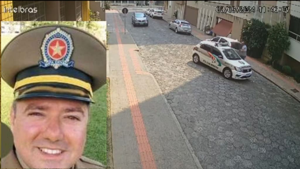 URGENTE: Vídeo mostra assassinato de PM em SC; “extrema crueldade”